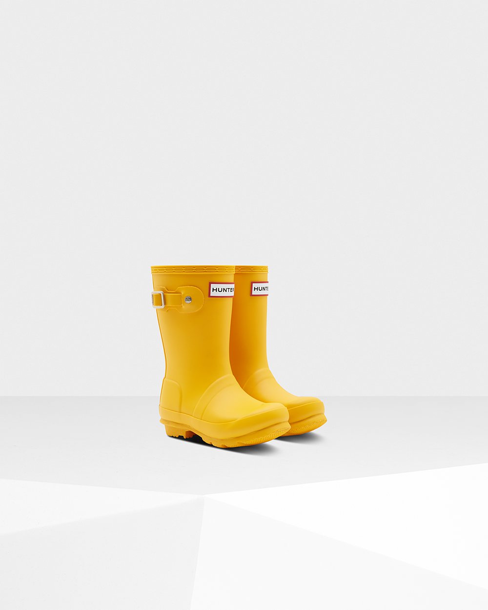 Kids Hunter Rain Boots Yellow - Original Little - 7891045-BG